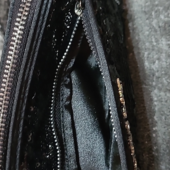 Victoria Secret Reversible Sequins Bling Charm Clutch Purse PRICE FIRM - Picture 4 of 14